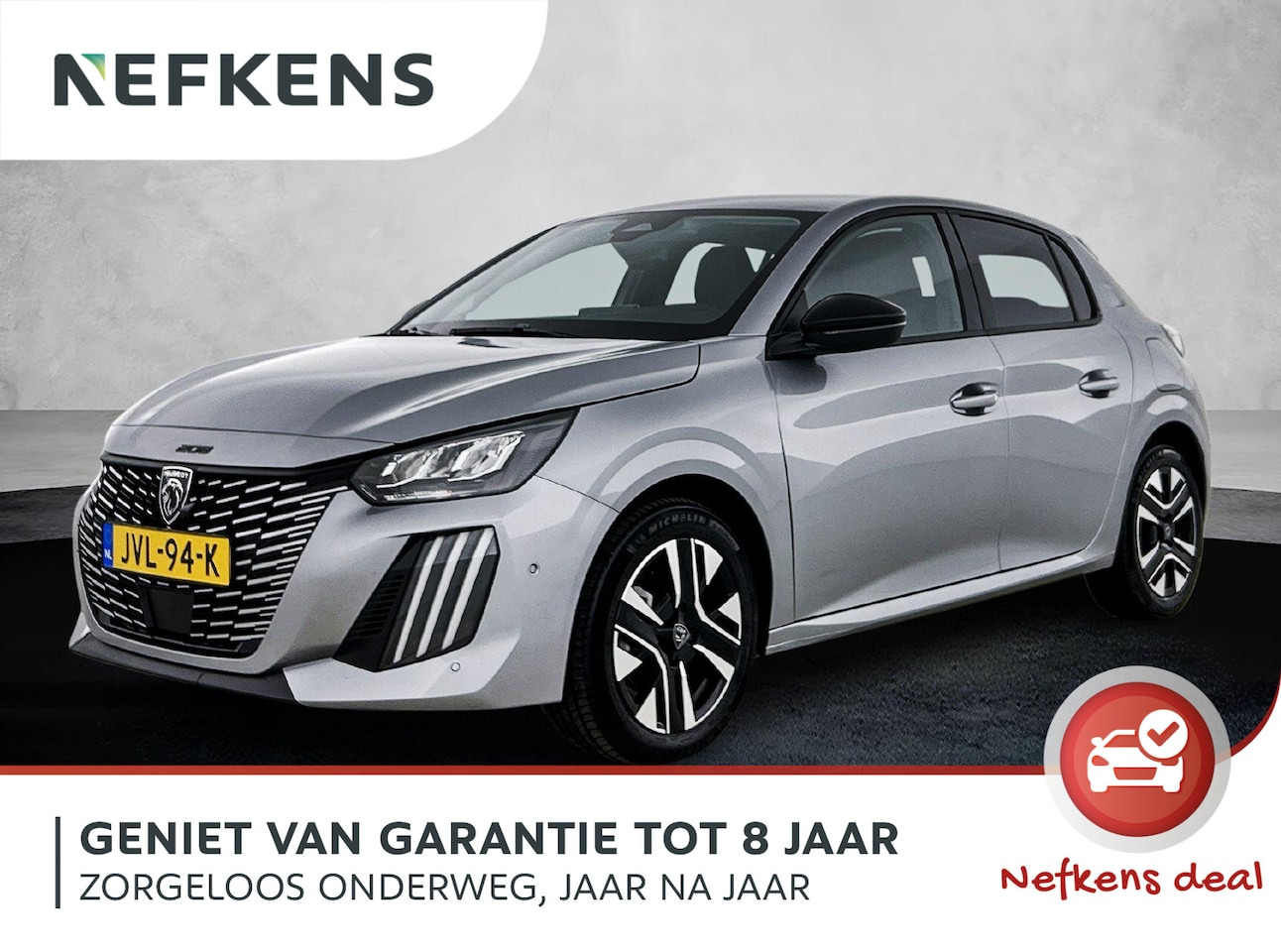 Peugeot 208 - Allure Hybrid 110pk Automaat | Navigatie | 360° Camera | Climate Control | Adaptieve Cruis - AutoWereld.nl
