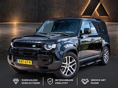 Land Rover Defender 110 - 2.0 P400e S Iconische Defender in Santorini Black – 404 pk Plug-in Hybrid, indrukwekkende