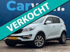 Kia Sportage - 1.6 GDI DynamicPlusLine|Navi|Pano|HalfLeder/Suède|StoelVW|CarPlay|PDC V+A|LMV|Apk tot 08-0