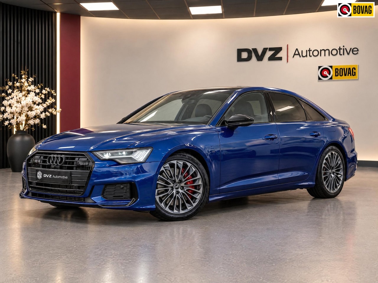 Audi A6 Limousine - 55 TFSIe 367PK Quattro Competition | S-Line| B&O Sound | Surrond View | ACC | BTW - AutoWereld.nl