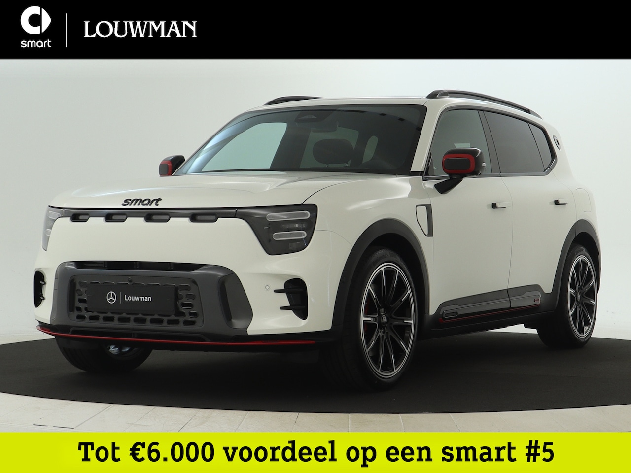 Smart #5 - Brabus 100 kWh | Head-up Display | Warmtepomp | Matrix LED-koplampen | | HALO panoramisch - AutoWereld.nl