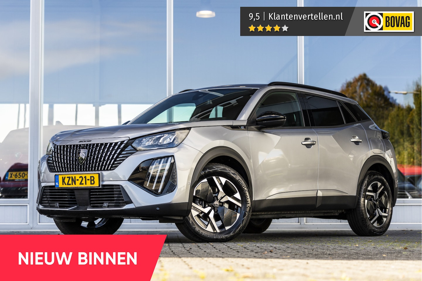 Peugeot e-2008 - EV Active Pack 50 kWh | SOH 100% | LED | ACC | Carplay - AutoWereld.nl