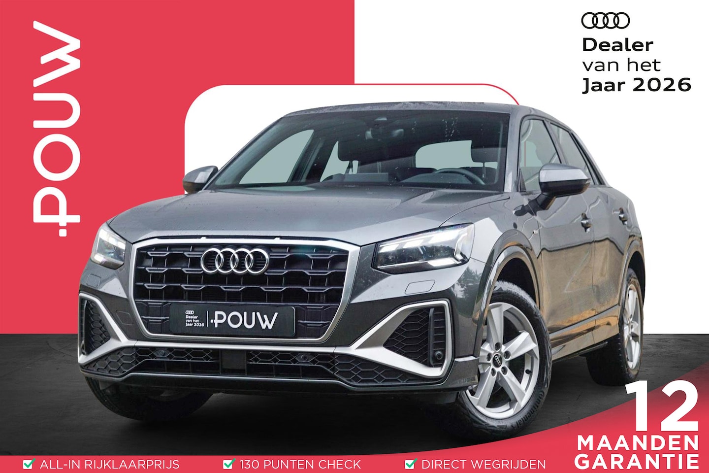 Audi Q2 - 35 TFSI 150pk S Edition | Camera | Smartphone Interface | Matrix LED | PDC V/A - AutoWereld.nl