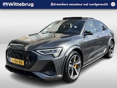 Audi e-tron Sportback - S quattro 95 kWh / 504 PK/ AUTOMAAT/ PANO/ LUCHTVERING/ NAPPA LEER/ B&O SOUND/ MEMORY SEAT