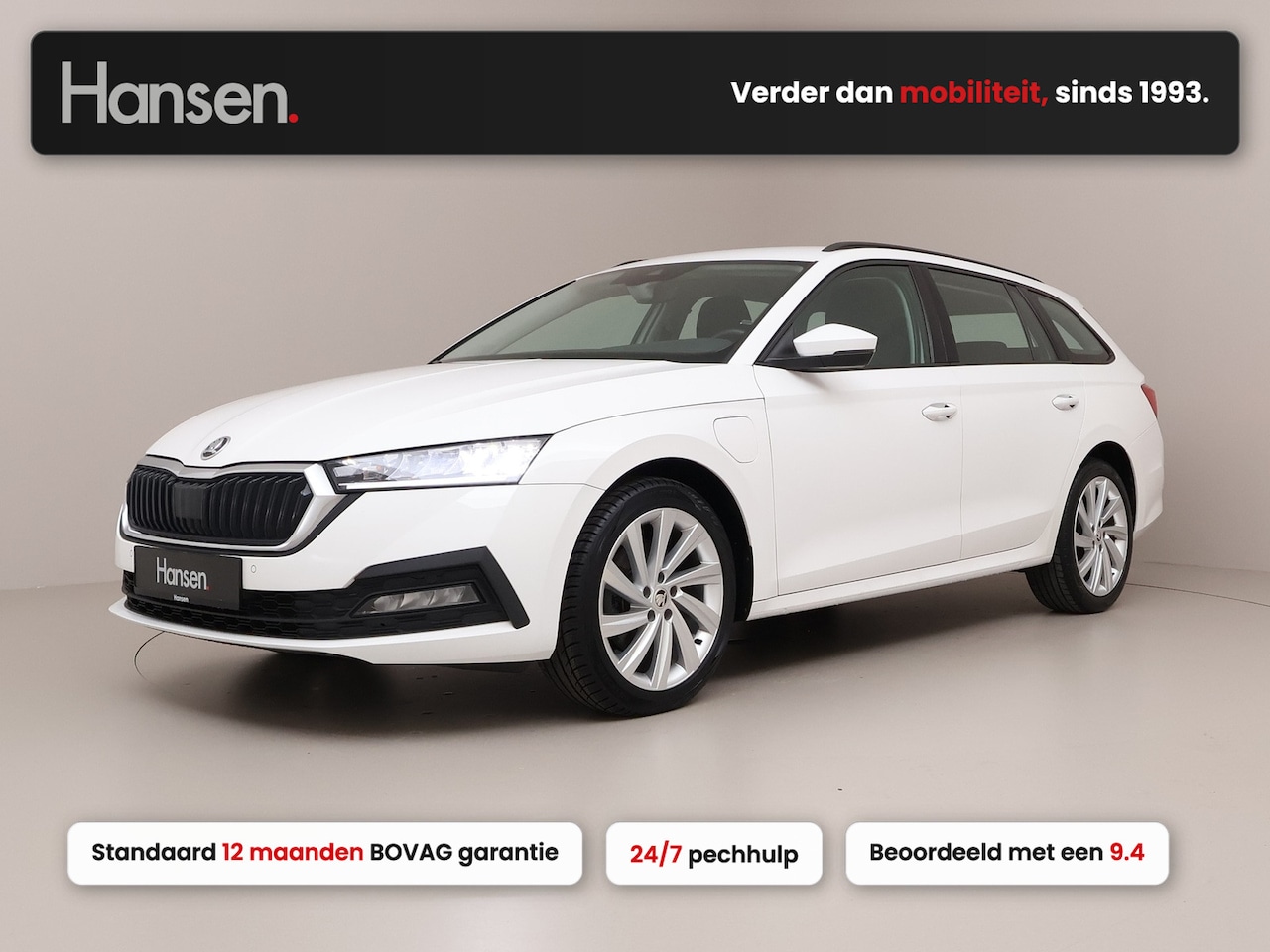 Skoda Octavia Combi - 1.4 TSI iV PHEV Business Edition I Cruise Control I Stoel- en Stuurverwarming I Parkeersen - AutoWereld.nl