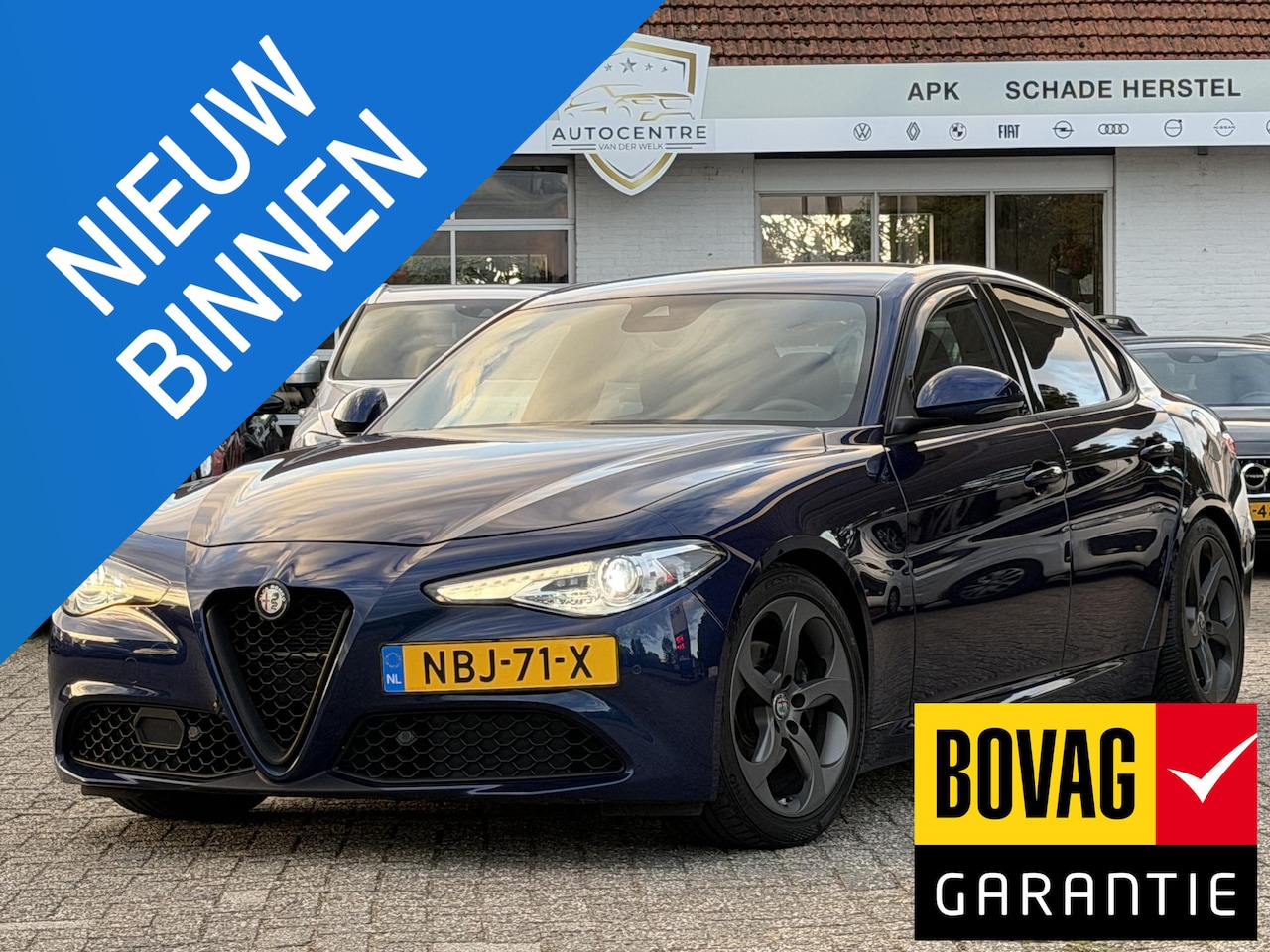 Alfa Romeo Giulia - 2.0T B-Tech NAVI | KLIMA | CAMERA | BOVAG !! - AutoWereld.nl