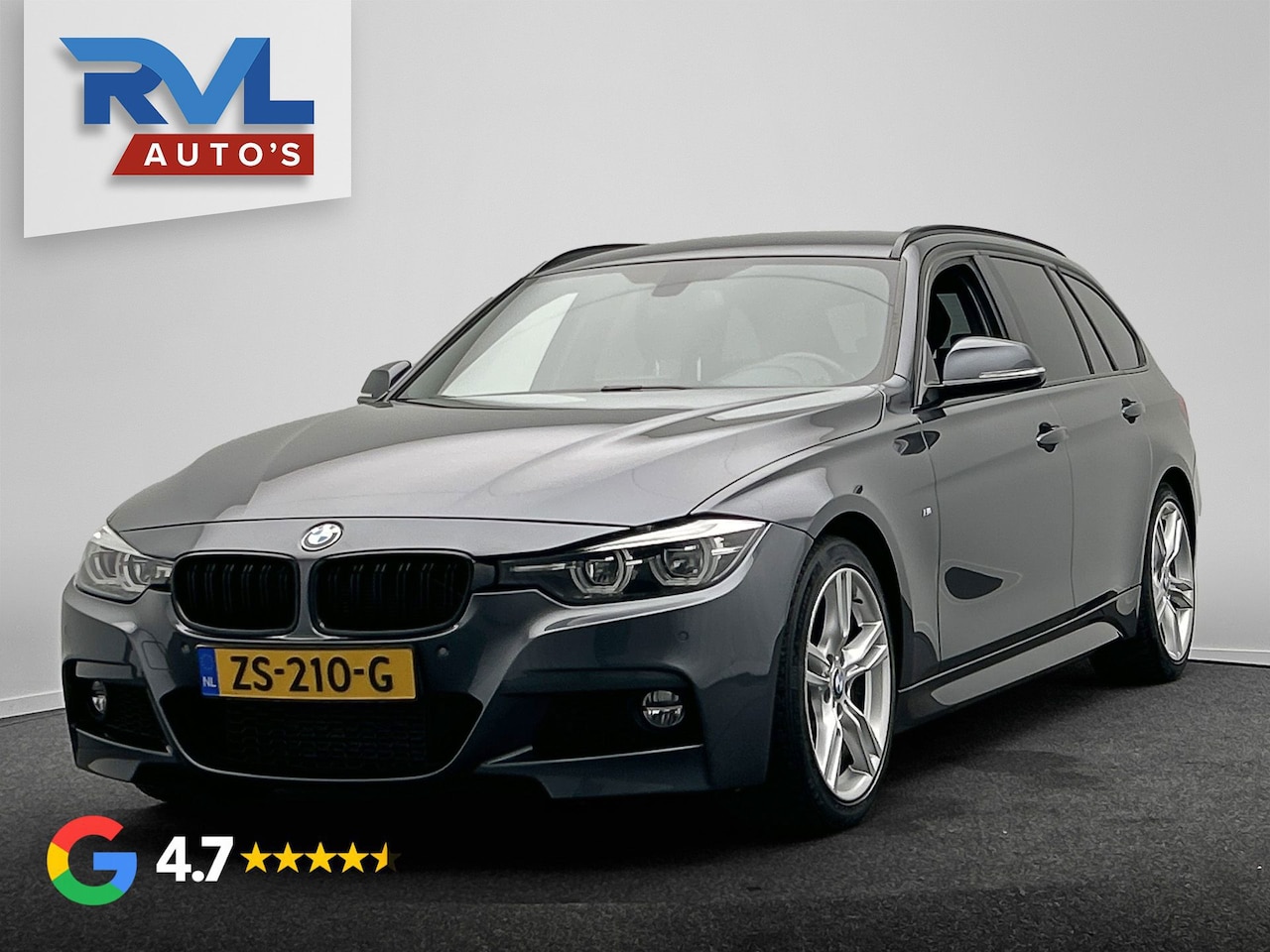 BMW 3-serie Touring - 318i M Sport Corporate Lease | Origineel NL | Trekhaak | PDC | Stoelverwarming | Leder | E - AutoWereld.nl