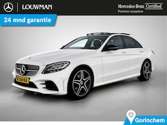 Mercedes-Benz C-klasse - 180 Business Solution AMG | Panorama schuif/kanteldak | Stoelverwarming | Achteruitrijcame
