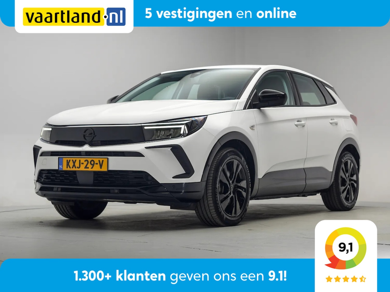 Opel Grandland - 1.6 Turbo Plug-In Hybrid GS Line Aut. [ Adapt.cruise Camera Stoelverwarming ] - AutoWereld.nl