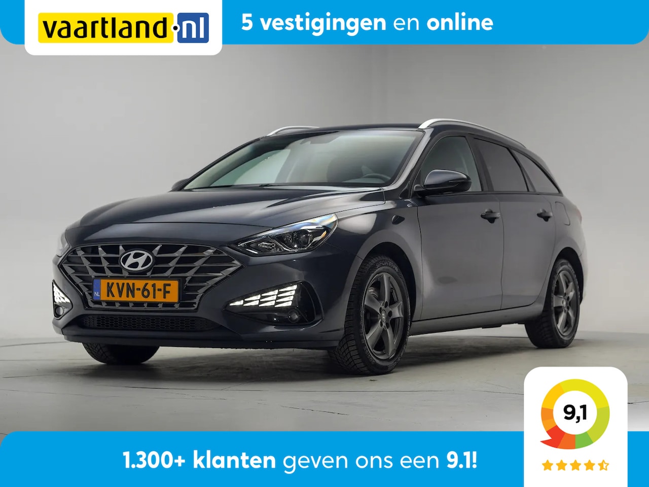 Hyundai i30 - 1.0 T-GDi MHEV Comf. [ Trekhaak Navi Apple/Android Stoelverwarming ] - AutoWereld.nl