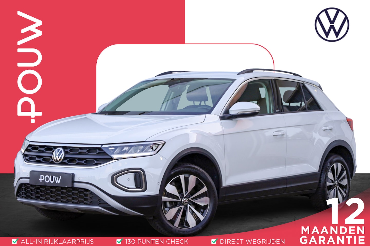 Volkswagen T-Roc - 1.5 TSI 150pk DSG Life Business | Achteruitrijcamera | Trekhaak | Stoelverwarming - AutoWereld.nl