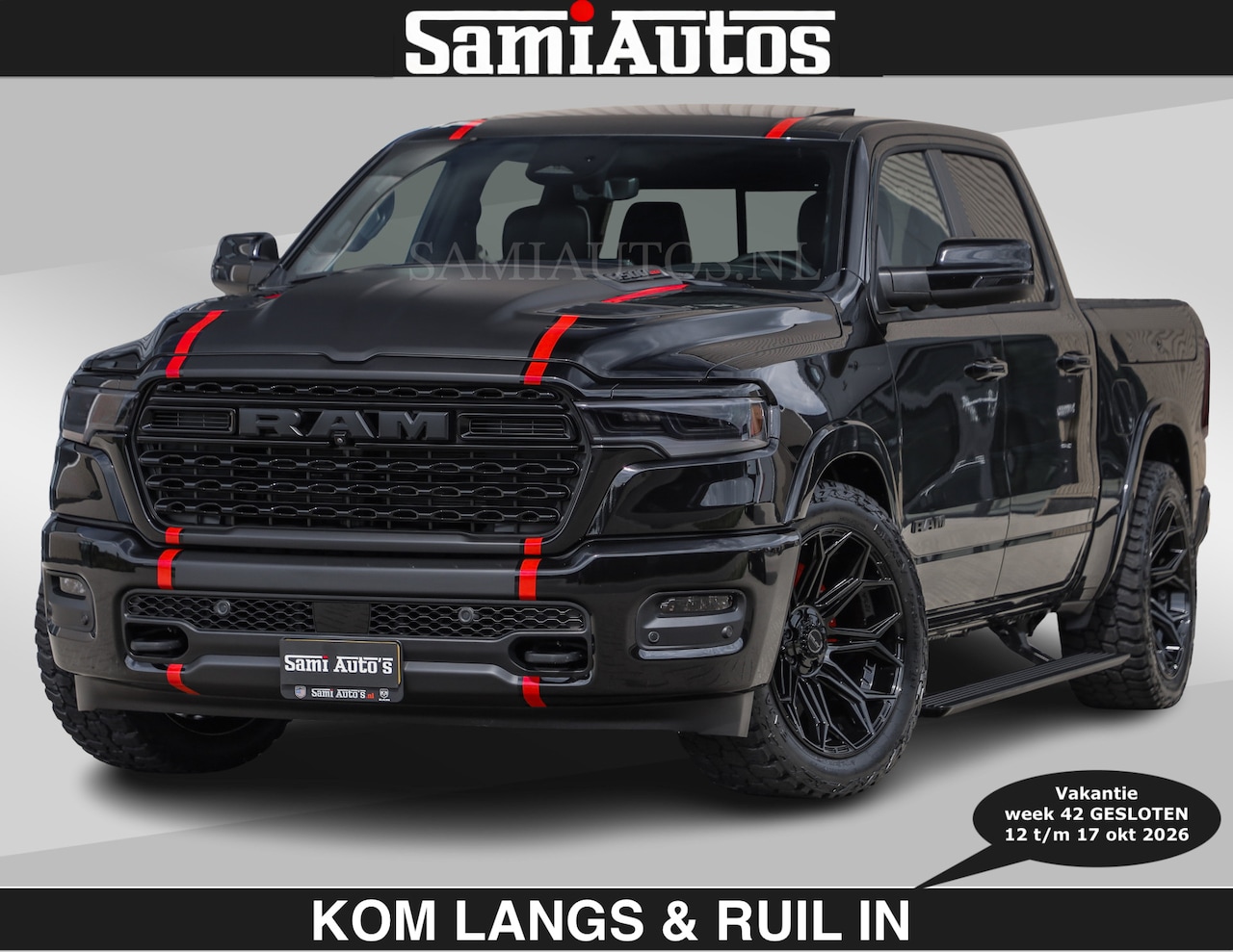 Dodge Ram Pick Up - LIMITED H.O 540PK | Massage + Full Option €84950,- excl | De Meest Luxe en Volle in zijn K - AutoWereld.nl