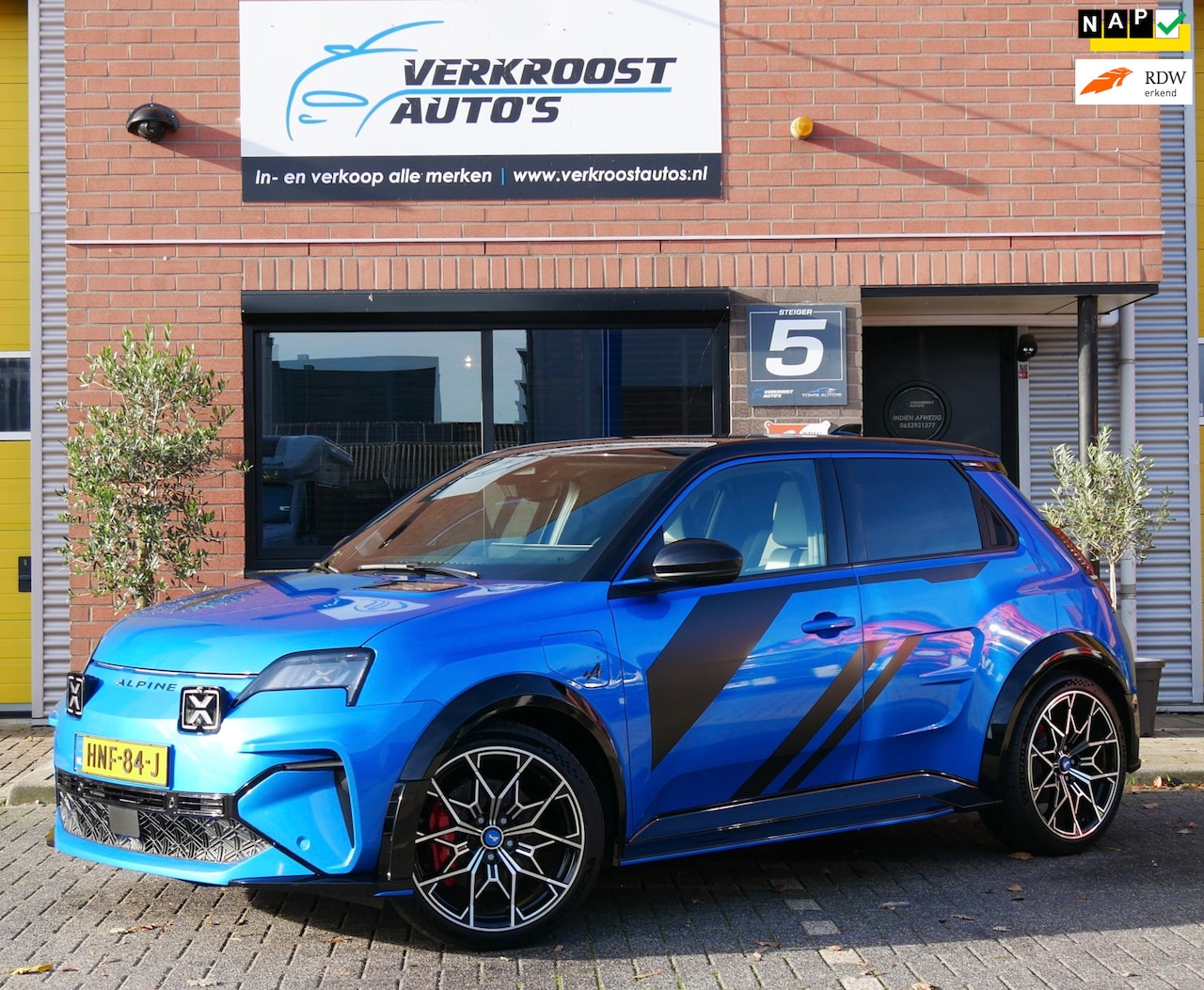 Alpine A290 - GTS Premiere Edition 52 kWh. camera. stuur/stoel verw. CarPlay - AutoWereld.nl