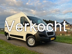 Peugeot Boxer - 330 2.0 BlueHDI L2H2 Premium | 3 Zitplaatsen | Bluetooth | Airco | Cruise