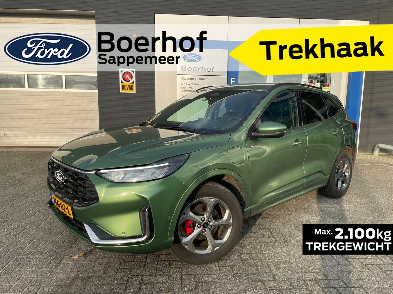 Ford Kuga - 2.5 PHEV ST-Line X | Trekhaak | Stoel/Stuur/Voorruit/Achterbankverwarming | AGR | Memory | - AutoWereld.nl
