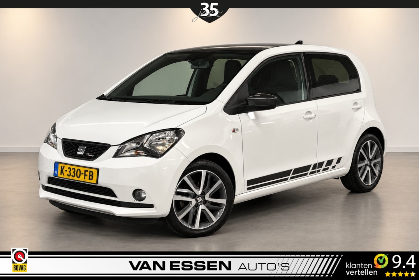 SEAT Mii - 1.0 FR-Line Intense | STOELVERW. | 5- DEURS | AIRCO | GOED ONDERHOUDEN! - AutoWereld.nl