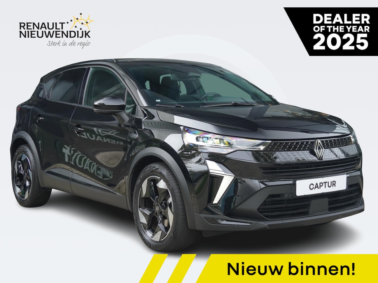 Renault Captur - 1.8 full hybrid 160 techno AUTOMAAT / NAVI / CAMERA / PDC 360 / ADAPT. CRUISE / STOELV. / - AutoWereld.nl