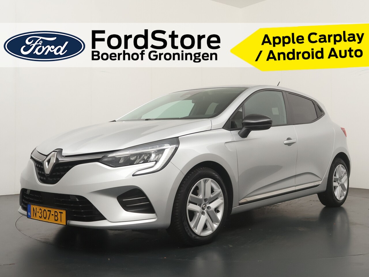 Renault Clio - 1.0 TCe 92 pk Zen | Airco | Navi | Cruise | Parkeerhulp | Apple Carplay | Pr. glass - AutoWereld.nl