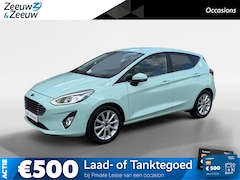 Ford Fiesta - 1.0 EcoBoost Titanium | Dealer onderhouden | 1e eigenaar | Adapt. Cruise control | Parkeer