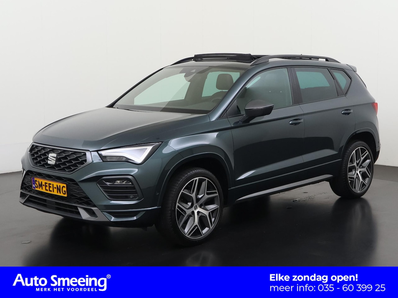 SEAT Ateca - 1.5 TSI FR DSG | Leder | Panoramadak | Trekhaak | Zondag Open! - AutoWereld.nl