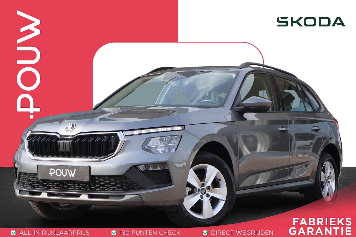 Skoda Kamiq - 1.0 TSI 115pk Selection | PDC | Cruise Control | Carplay | Clima | LED Verlichting - AutoWereld.nl