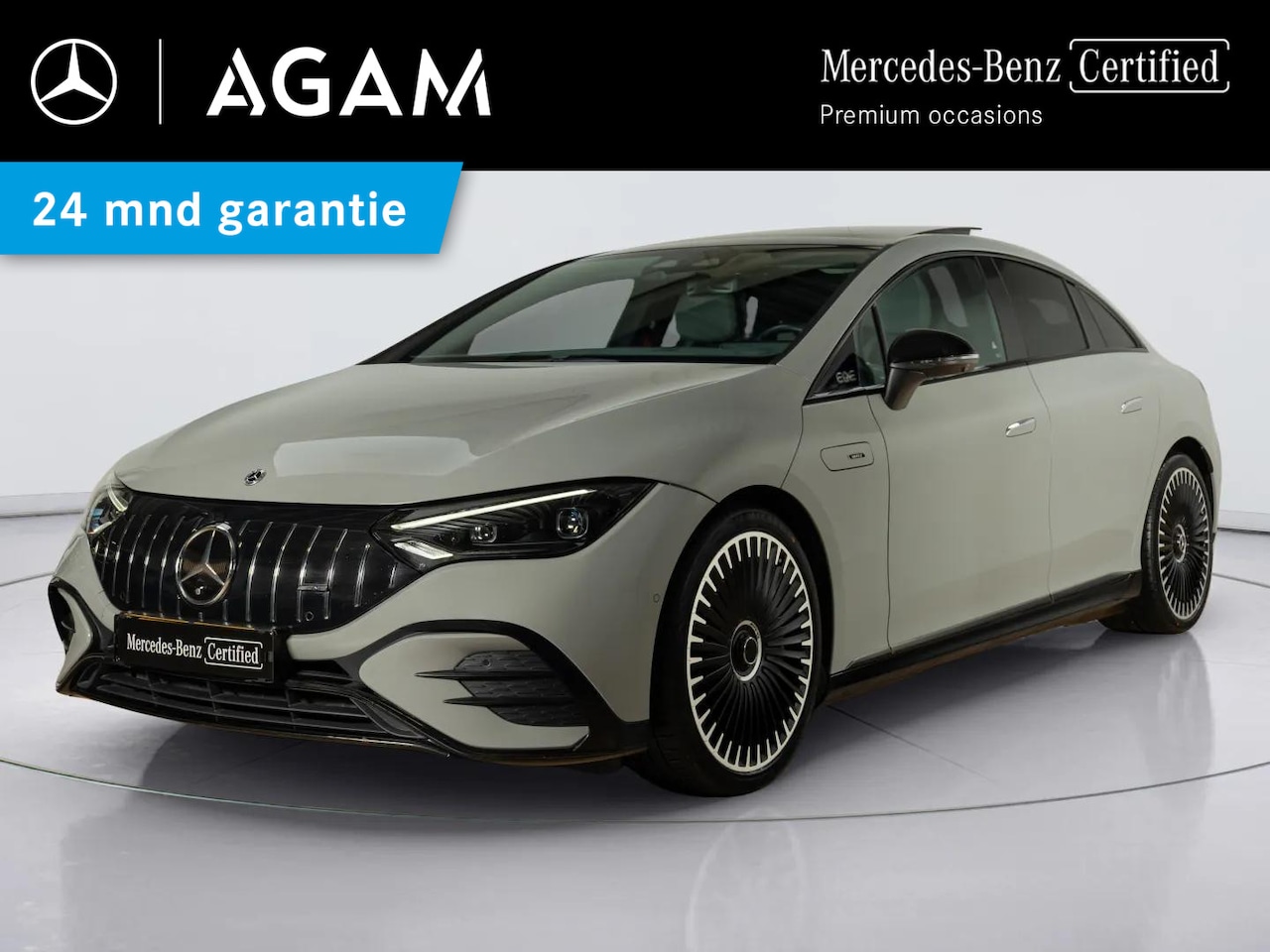 Mercedes-Benz EQE - Mercedes-AMG AMG 43 4MATIC 90 kWh | Panorama dak - AutoWereld.nl