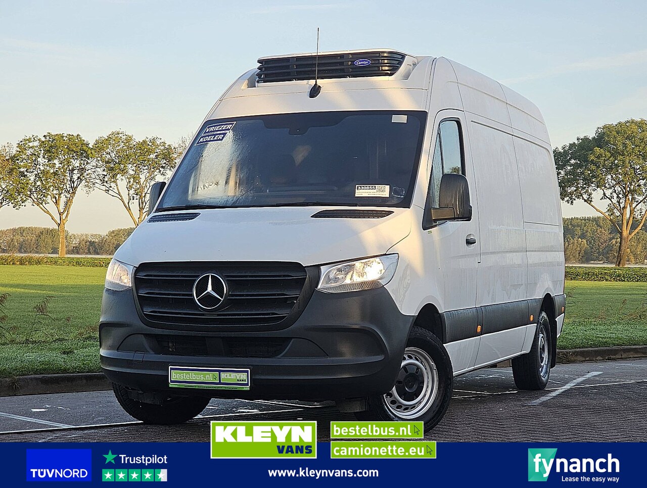 Mercedes-Benz Sprinter - 315 L2H2 BI-TEMP FRIGO Carrier Koelwagen Dag/Nacht 2 Compartimenten Euro6 Mbux Airco! - AutoWereld.nl
