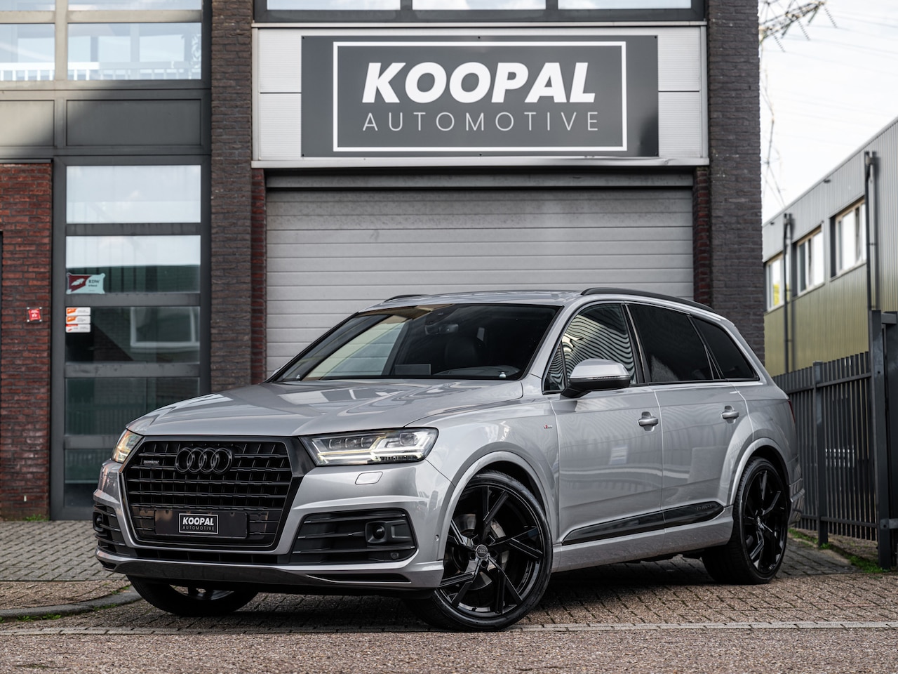 Audi Q7 SQ7 - 3.0 TDI quattro | 4-wiel best. | B&O | Matrix LED | ACC | Grijs Kenteken - AutoWereld.nl
