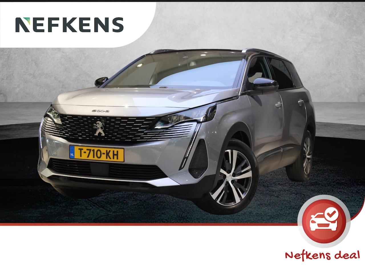 Peugeot 5008 - SUV Allure Pack Business 130 pk Automaat | Navigatie | Dodehoekwaarsch. | 7-zits | Elektri - AutoWereld.nl