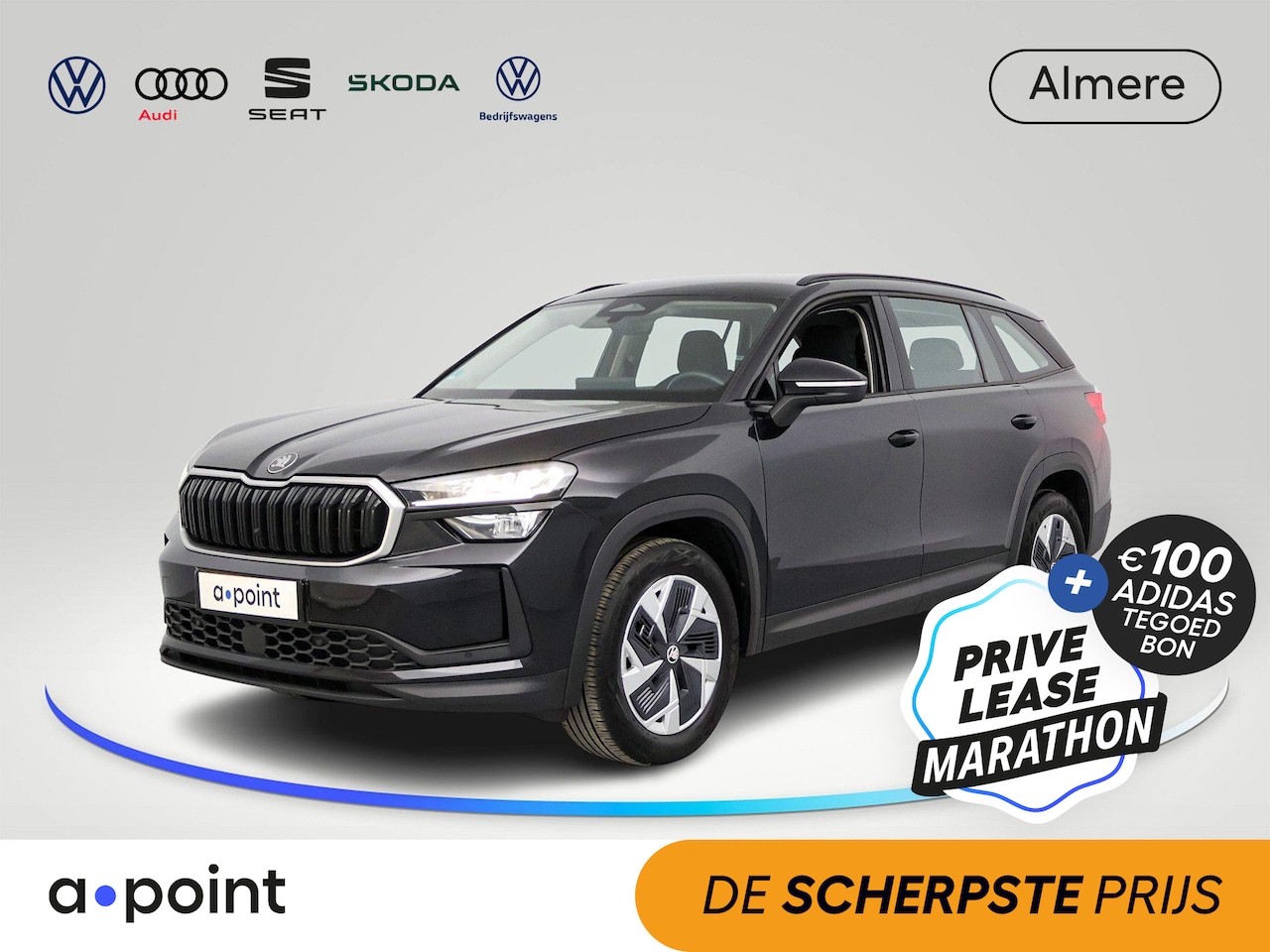 Skoda Kodiaq - 1.5 TSI MHEV Business Edition 150pk | Private lease vanaf € 772,- per maand | Wegklapbare - AutoWereld.nl