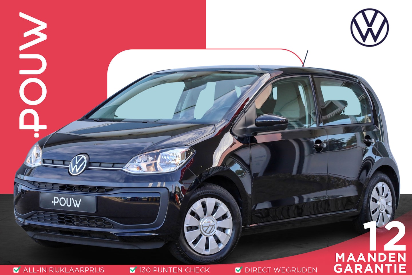 Volkswagen Up! - 1.0 65pk | Lane Assist | Bluetooth | DAB - AutoWereld.nl