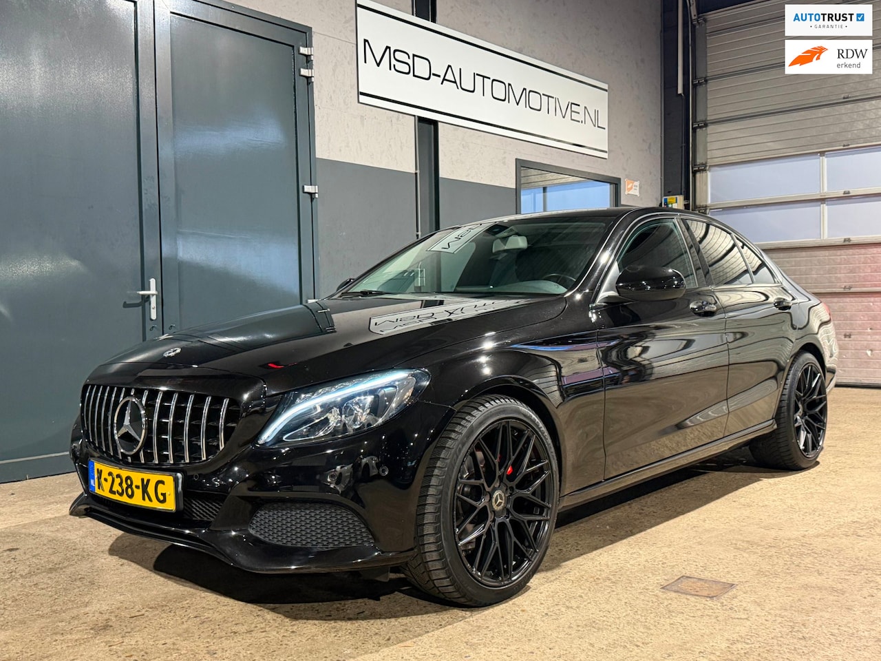 Mercedes-Benz C-klasse - 180 Prestige Led Sportstoelen Stoelverwarming - AutoWereld.nl