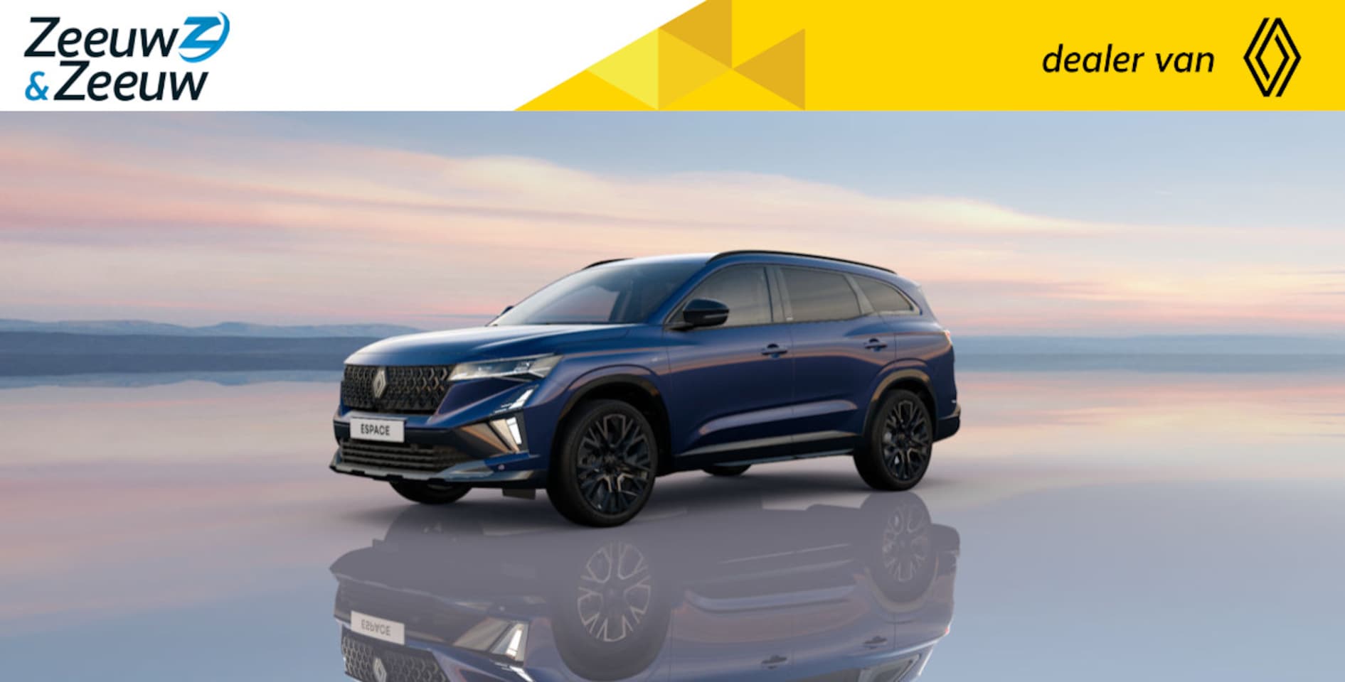 Renault Espace - E-Tech full hybrid 200 esprit Alpine 7p. Voorraad model | Nu met € 7.400,- Zeeuw en Zeeuw - AutoWereld.nl