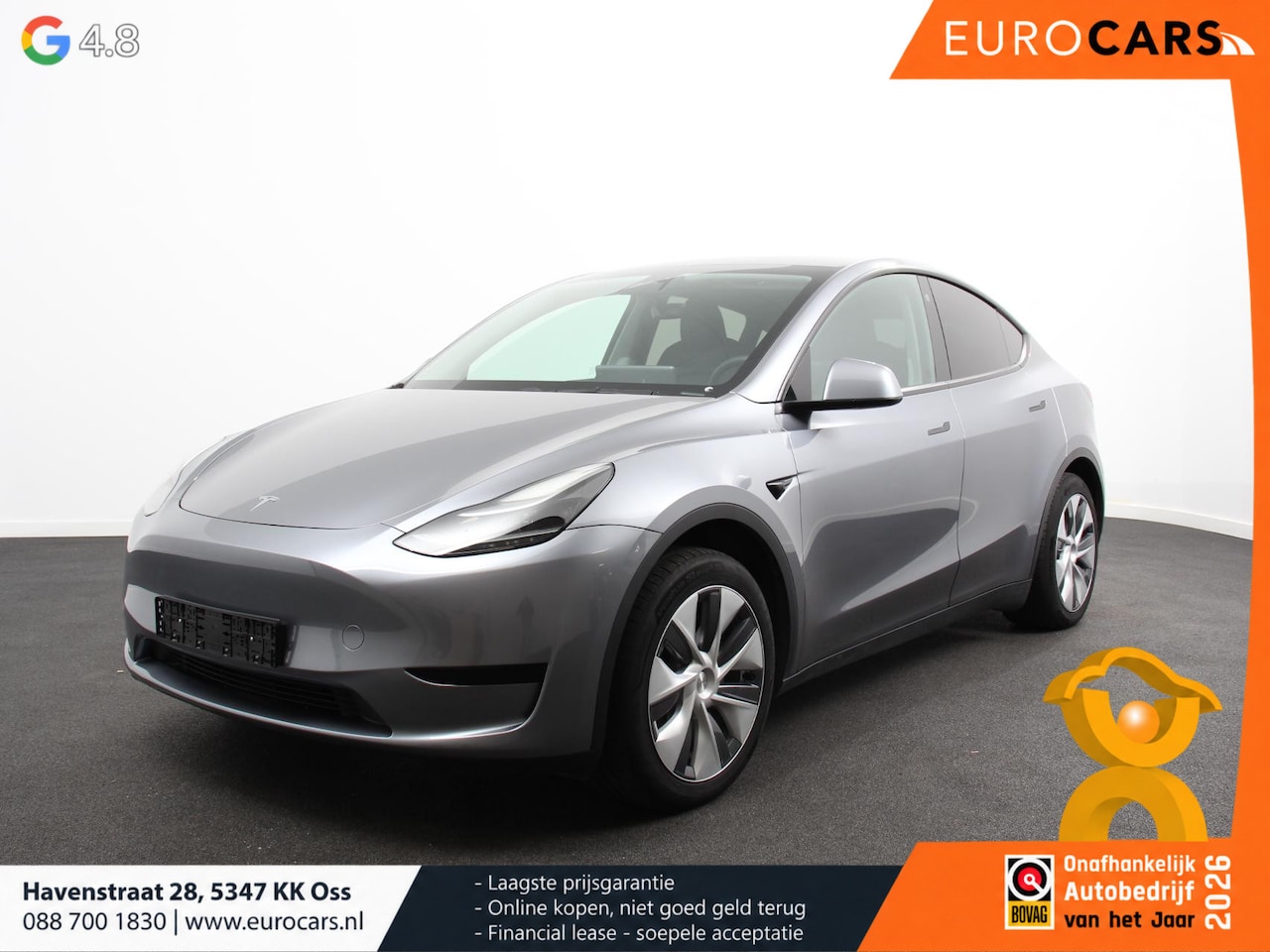 Tesla Model Y - Long Range AWD 75 kWh Climate control Adaptieve cruise control Achteruitrijcamera Panorama - AutoWereld.nl