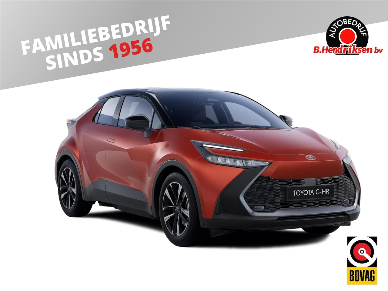 Toyota C-HR - 2.0 High Power PHEV 223pk CVT Dynamic Bi-Tone/ 10 Jaar garantie/ Zwart dak/ Apple Carplay/ - AutoWereld.nl
