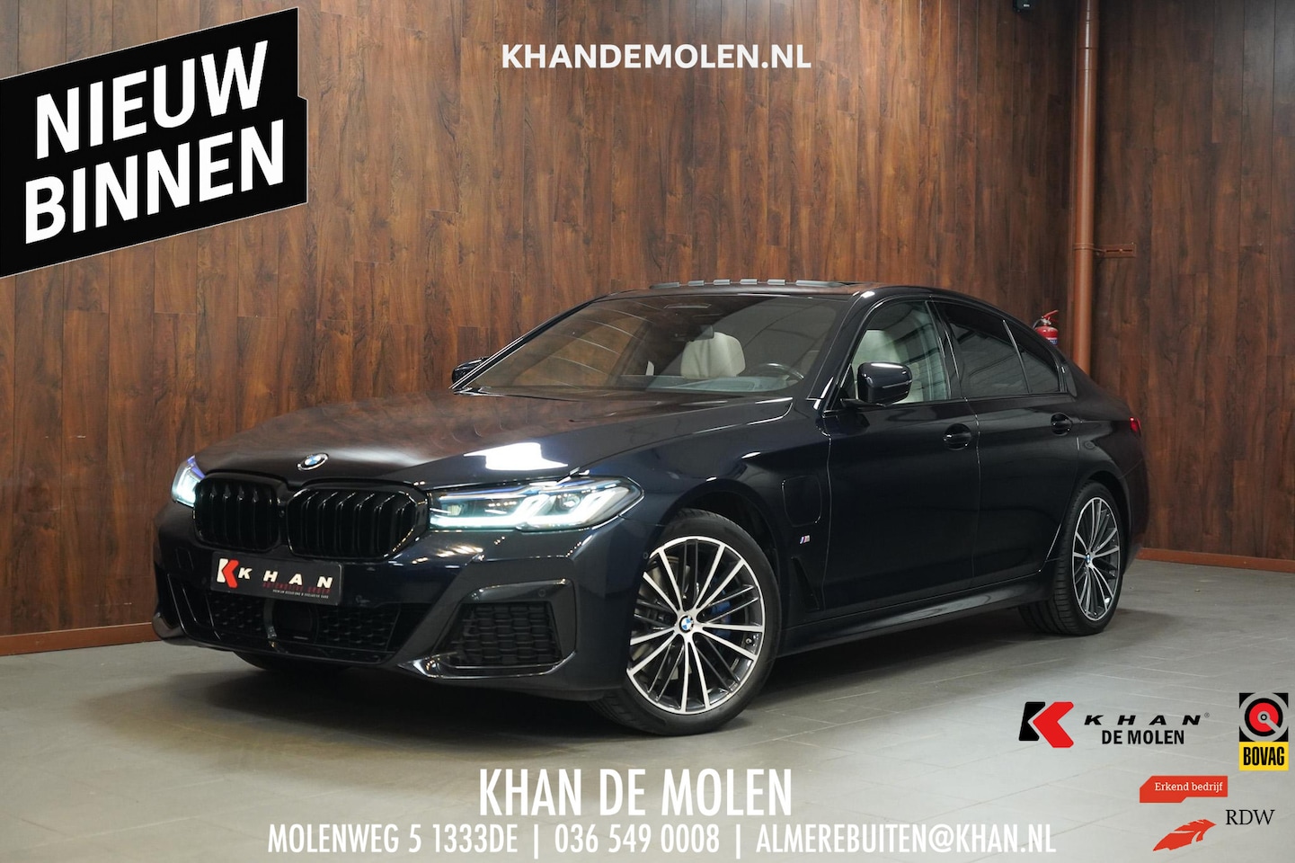 BMW 5-serie - 530e High Executive M-Sport|Memory|Pano|Leder|HUD - AutoWereld.nl