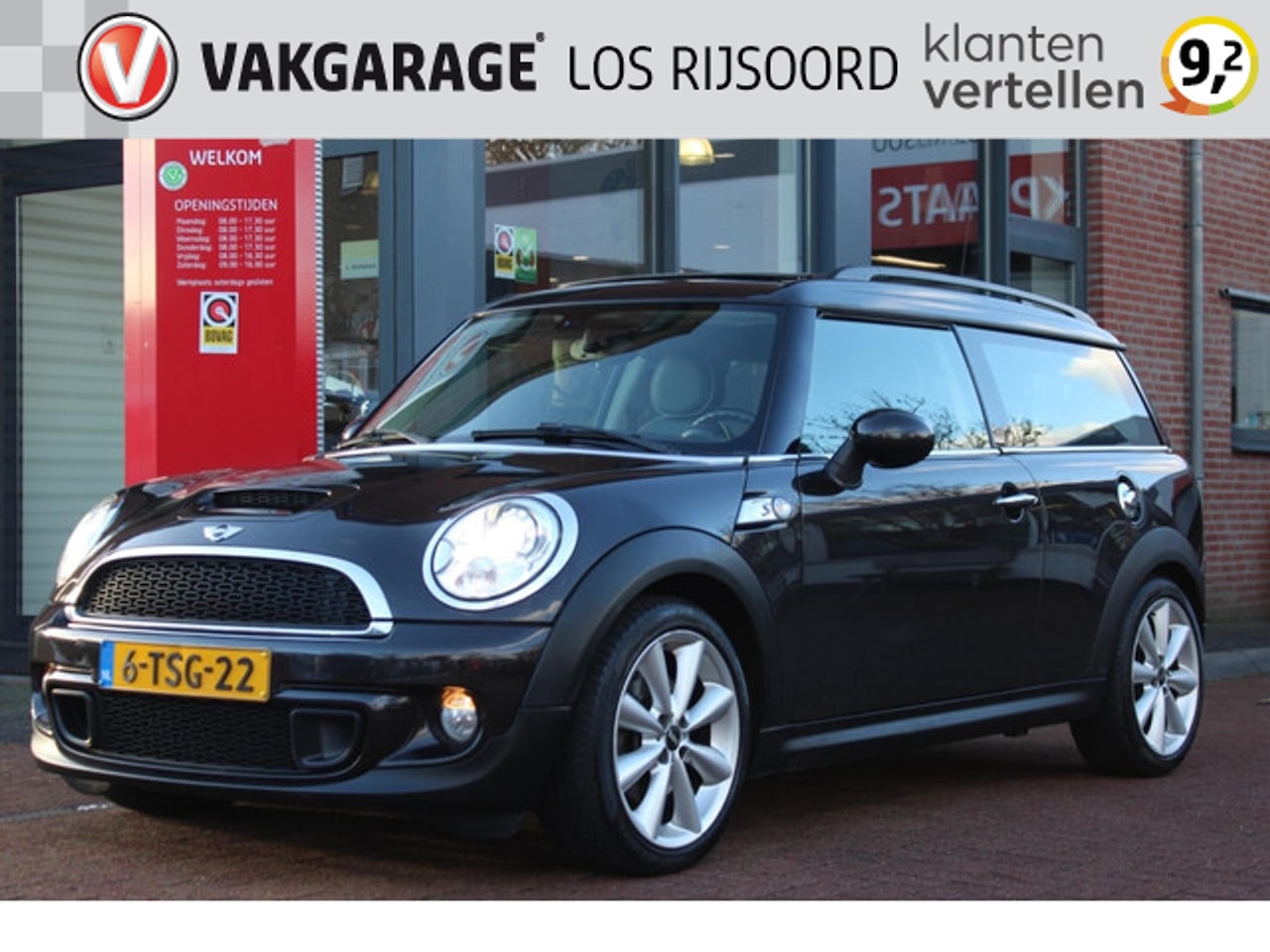 MINI Clubman - Cooper 1.6 *S* *Westminster* | 184 PK | Schuifdak | Leder | Navigatie | Stoelverwarming | - AutoWereld.nl