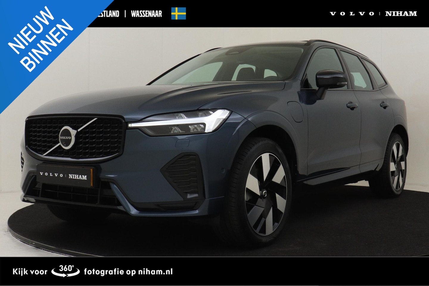 Volvo XC60 - T6 PLUG-IN HYBRID AWD ULTRA DARK -PANO.DAK|HARMAN/KARDON|360°CAM|HEAD-UP DISP.|TREKHAAK|20 - AutoWereld.nl