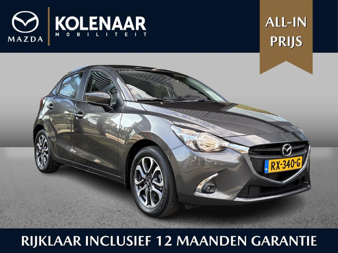 Mazda 2 - 1.5 Skyactiv-G Dynamic+ Climate Control | Cruise Control | Regensensor | Elektrisch Verste - AutoWereld.nl