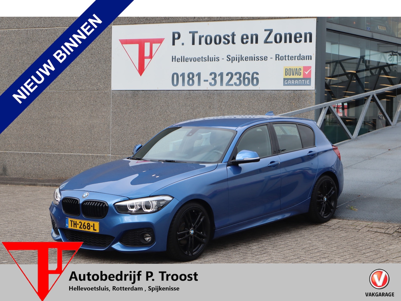 BMW 1-serie - 118i M Corporate Lease Executive Nederlandse auto/Adaptief onderstel/Navigatie/Cruise cont - AutoWereld.nl