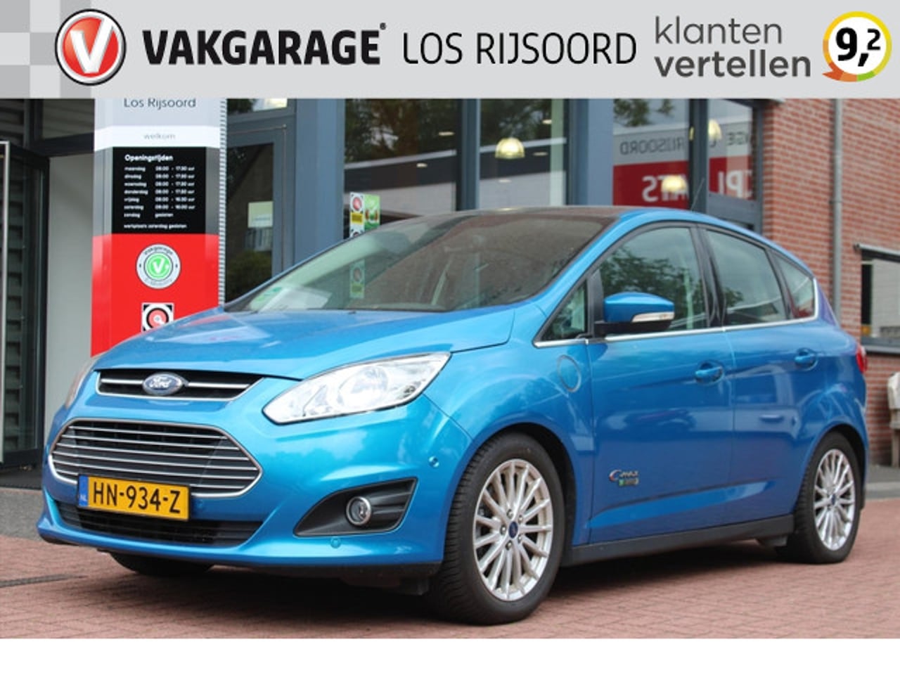 Ford C-Max - 2.0 PHEV Aut. *Titanium* | Panorama | Leder | Camera | Navigatie | Stoelverwarming | Cruis - AutoWereld.nl