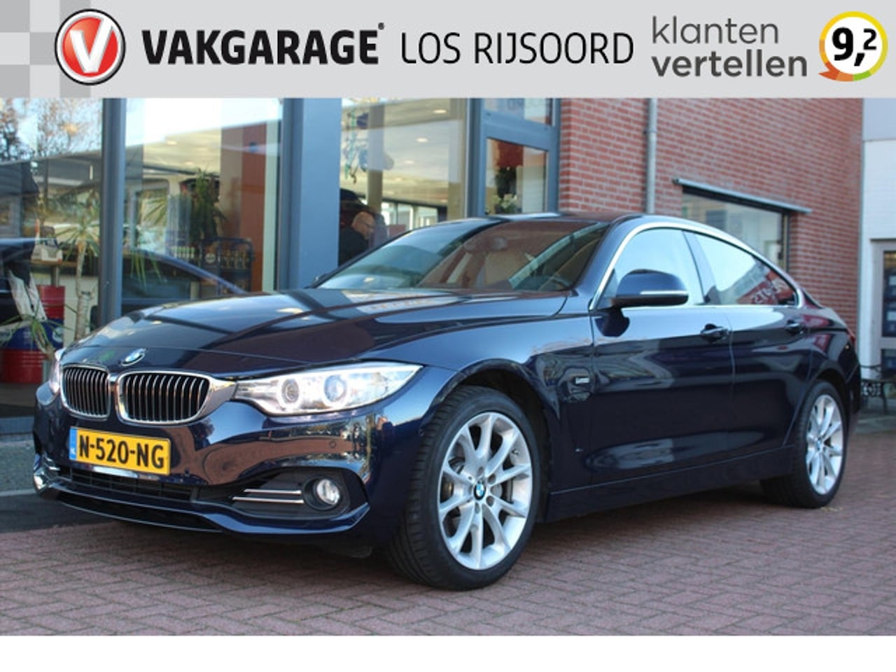 BMW 4-Serie - 435i xDrive Aut. | M-Sport | 306PK | Vol-Led | Wit-Leder | Memory | Navigatie | Camera | C - AutoWereld.nl