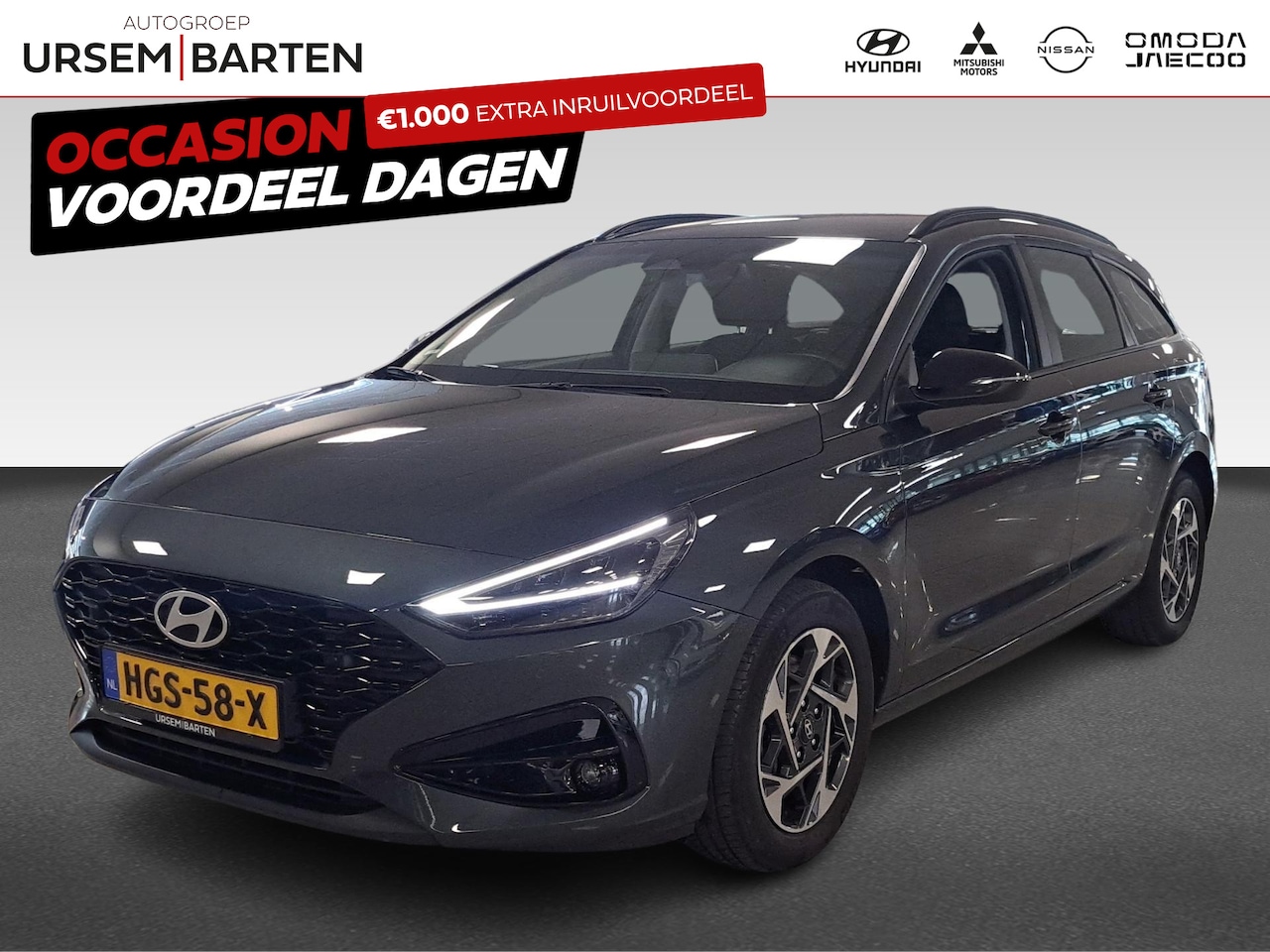 Hyundai i30 Wagon - 1.0 T-GDi MHEV Comfort Incl. Apple Carplay/Android Auto | Achteruitrijcamera | Navigatie - AutoWereld.nl