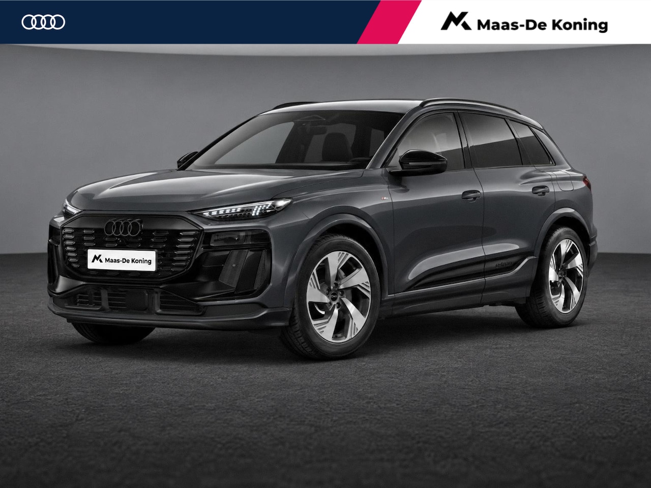 Audi Q6 e-tron - S edition 83 kWh 252 PK · Trekhaak elek. wegklapbaar · Optiekpakket zwart · Zwart lederen - AutoWereld.nl