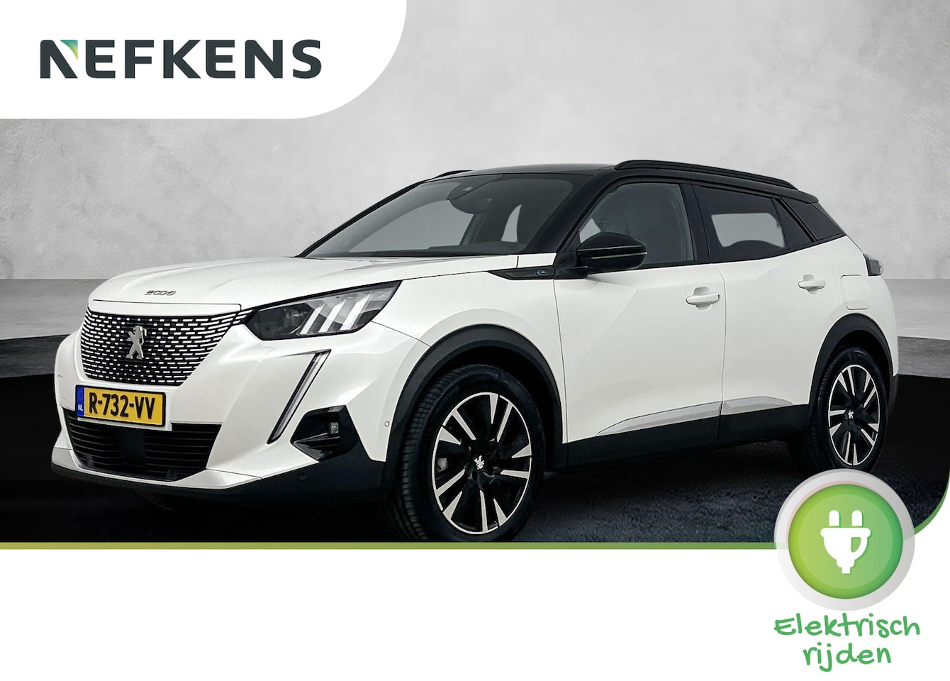 Peugeot e-2008 - SUV EV GT Pack 50 kWh 136pk | Accu 96% | Navigatie | Achteruitrijcamera | Full Led koplamp - AutoWereld.nl