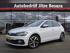 Volkswagen Polo - 1.0 TSI Highline R-Line ECC | Half Leder | Carplay | Sportstoelen | Camera | Adap. Cruise