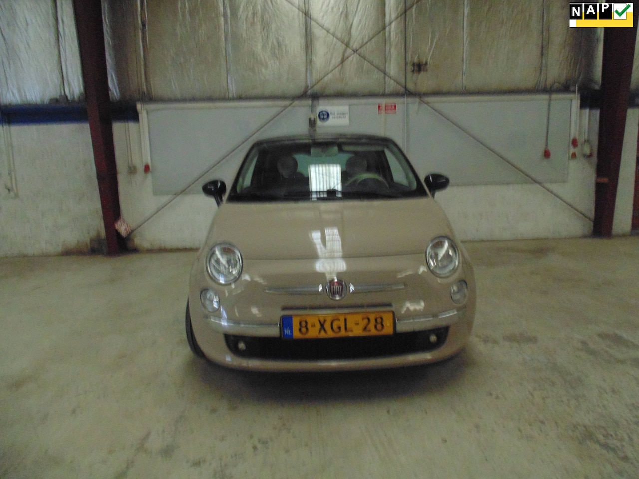 Fiat 500 - 0.9 TwinAir Turbo Cult MET AIRCO LEDER PANO NAVI 2014 - AutoWereld.nl