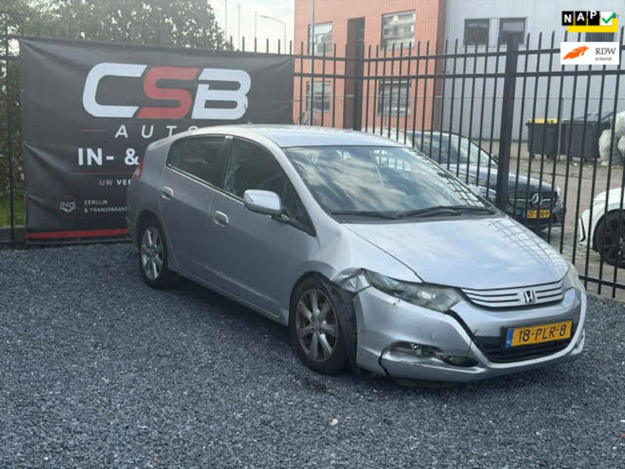 Honda Insight - 1.3 Elegance AIRCO!AUTOMAAT!KOOPJE!APK! SCHADE!! - AutoWereld.nl