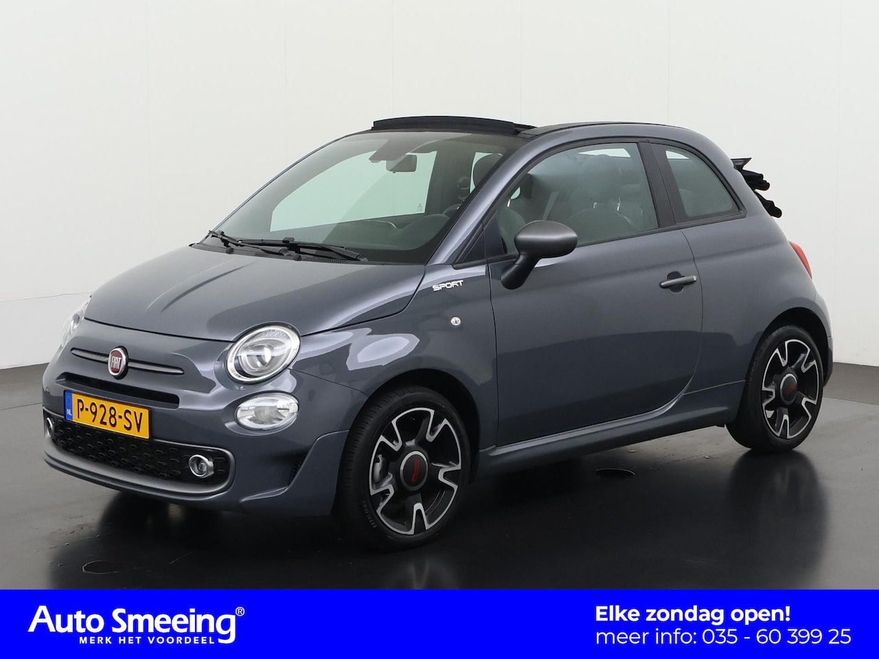 Fiat 500 C - 1.0 Hybrid Sport | Digital Cockpit | Parkeersensor | Zondag Open! - AutoWereld.nl
