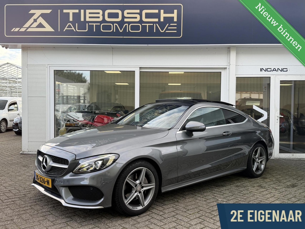 Mercedes-Benz C-klasse Coupé - 180 AMG Panorama Leder dash automaat - AutoWereld.nl